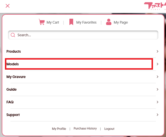 Modellernas favoritlista