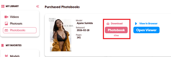 Fotoboksförteckning